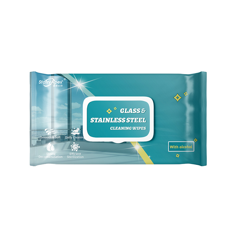 Glass Stainless Steel Cleaning Wipe
